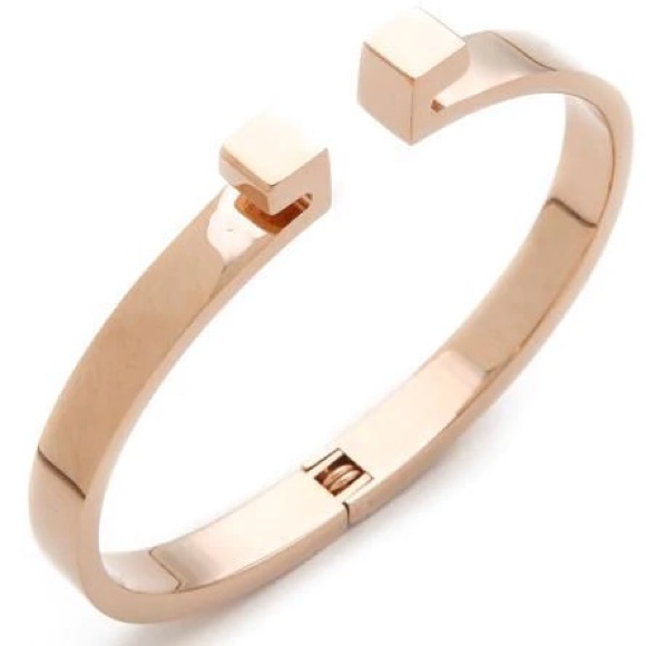 Vita Fede Mini Omega Bracelet In Rose Gold Nwt